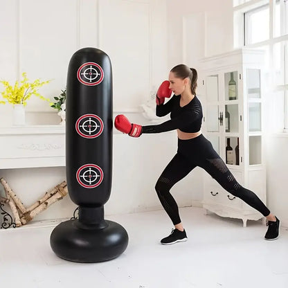 Ultimate Inflatable Punching Bag - Household PVC Boxing Column-1