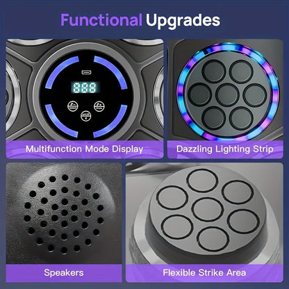 Smart LED Music Boxing Machine Wall Trainer-3