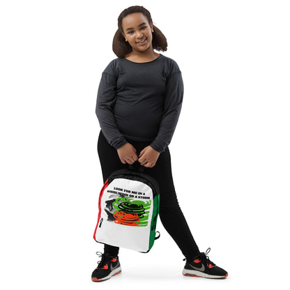 LOOK FOR ME IN A WHIRLWIND Backpack by SobG Designs