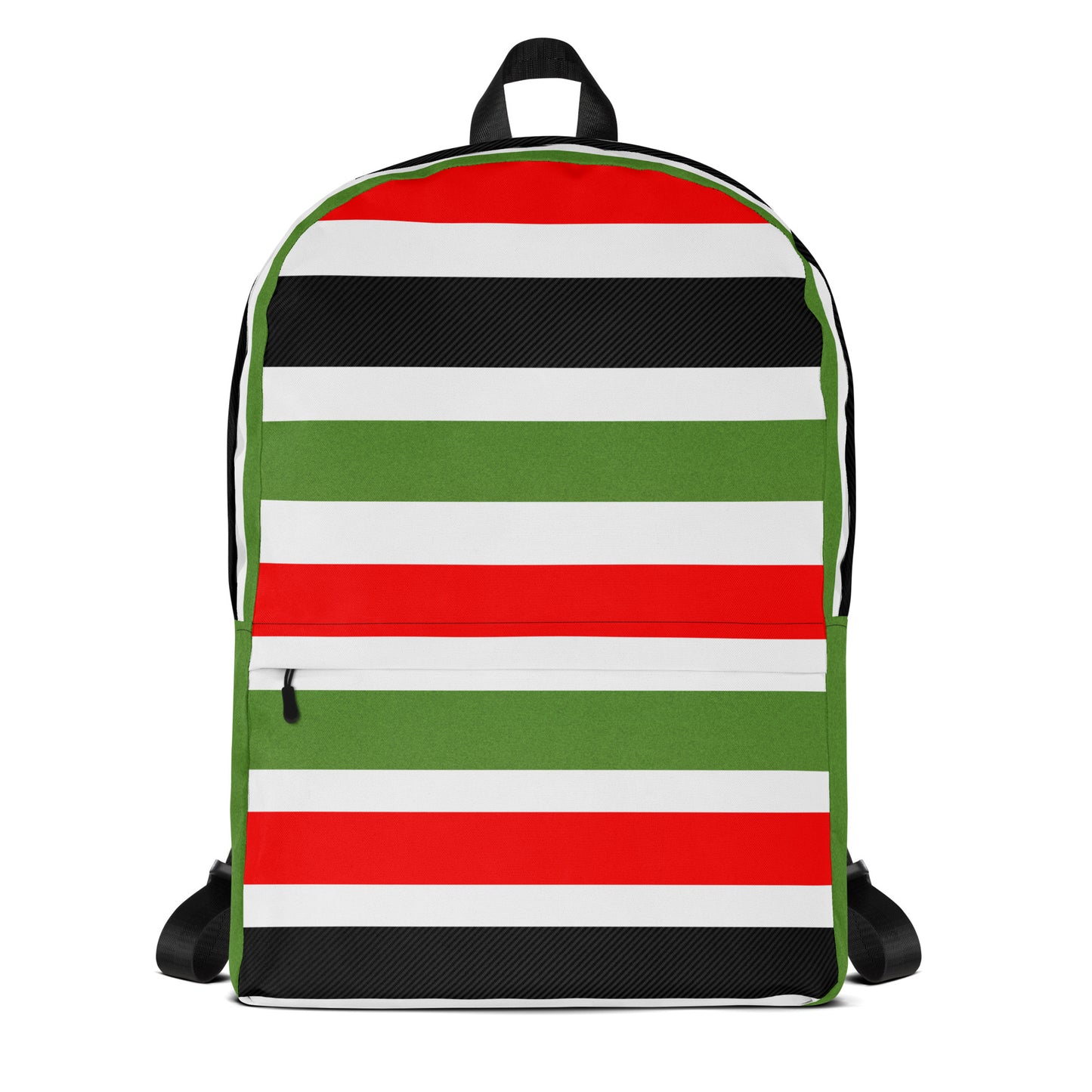 PAN - AFRICAN STRIPE Backpack by SobG Designs