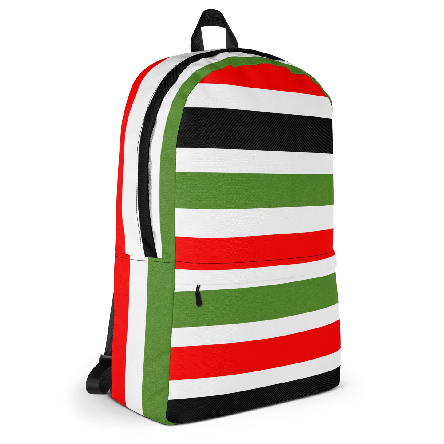 PAN - AFRICAN STRIPE Backpack by SobG Designs