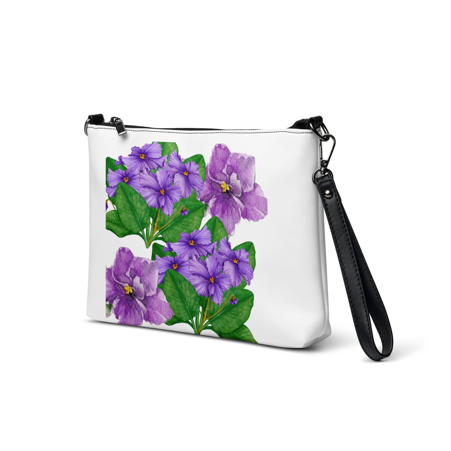 AFRICAN VIOLET Crossbody Bag by SobG Designs