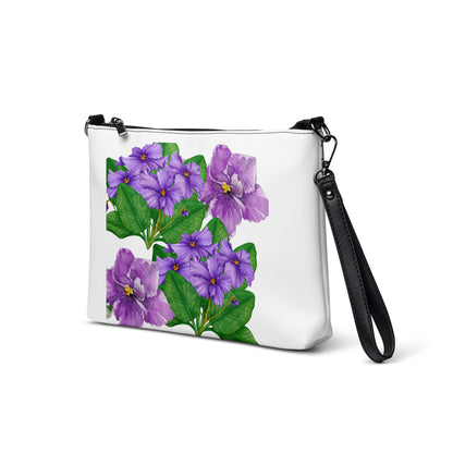 AFRICAN VIOLET Crossbody Bag by SobG Designs