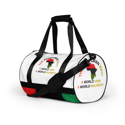 THE DIASPORAN WAY! All-Over Print Gym Bag by SobG Designs