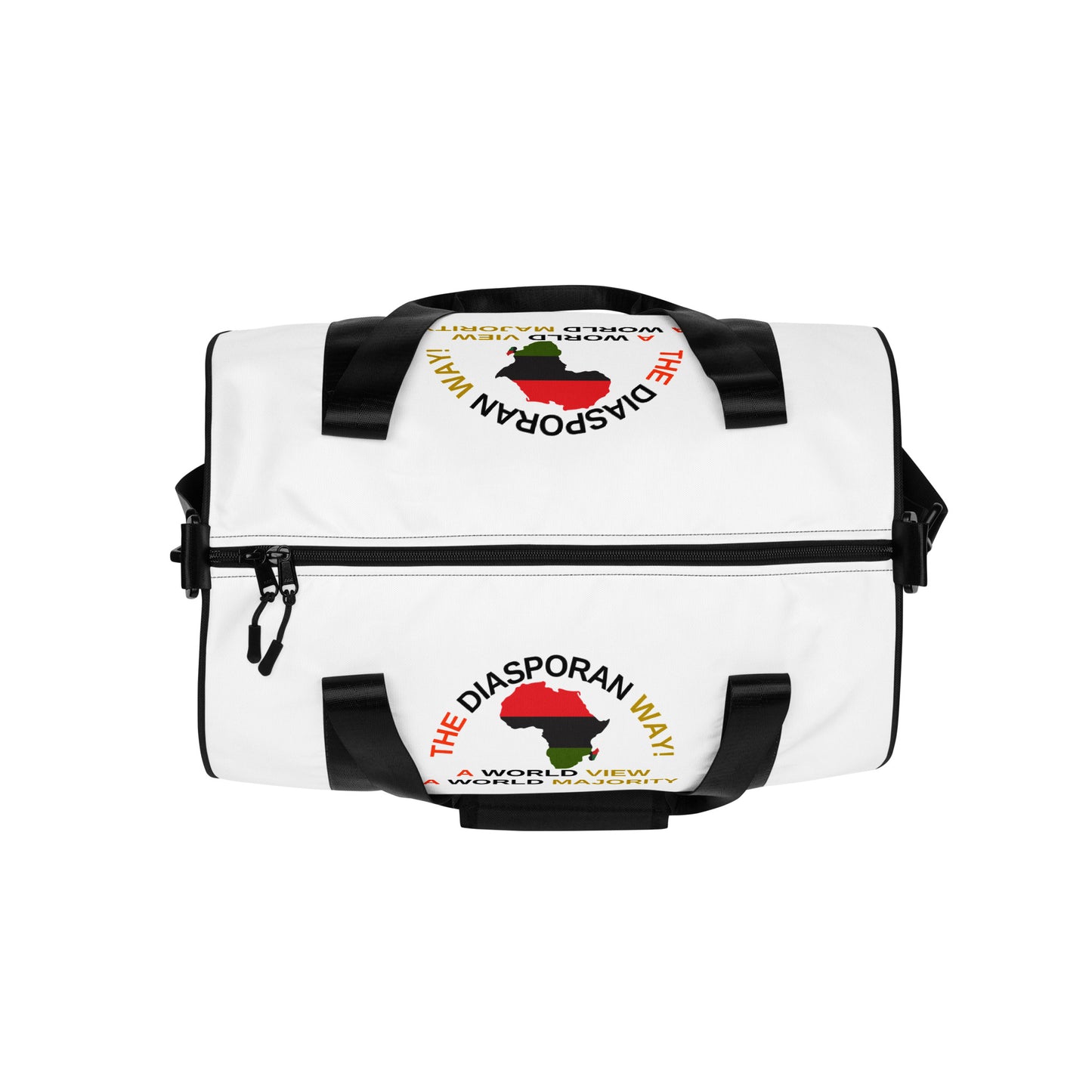 THE DIASPORAN WAY! All-Over Print Gym Bag by SobG Designs