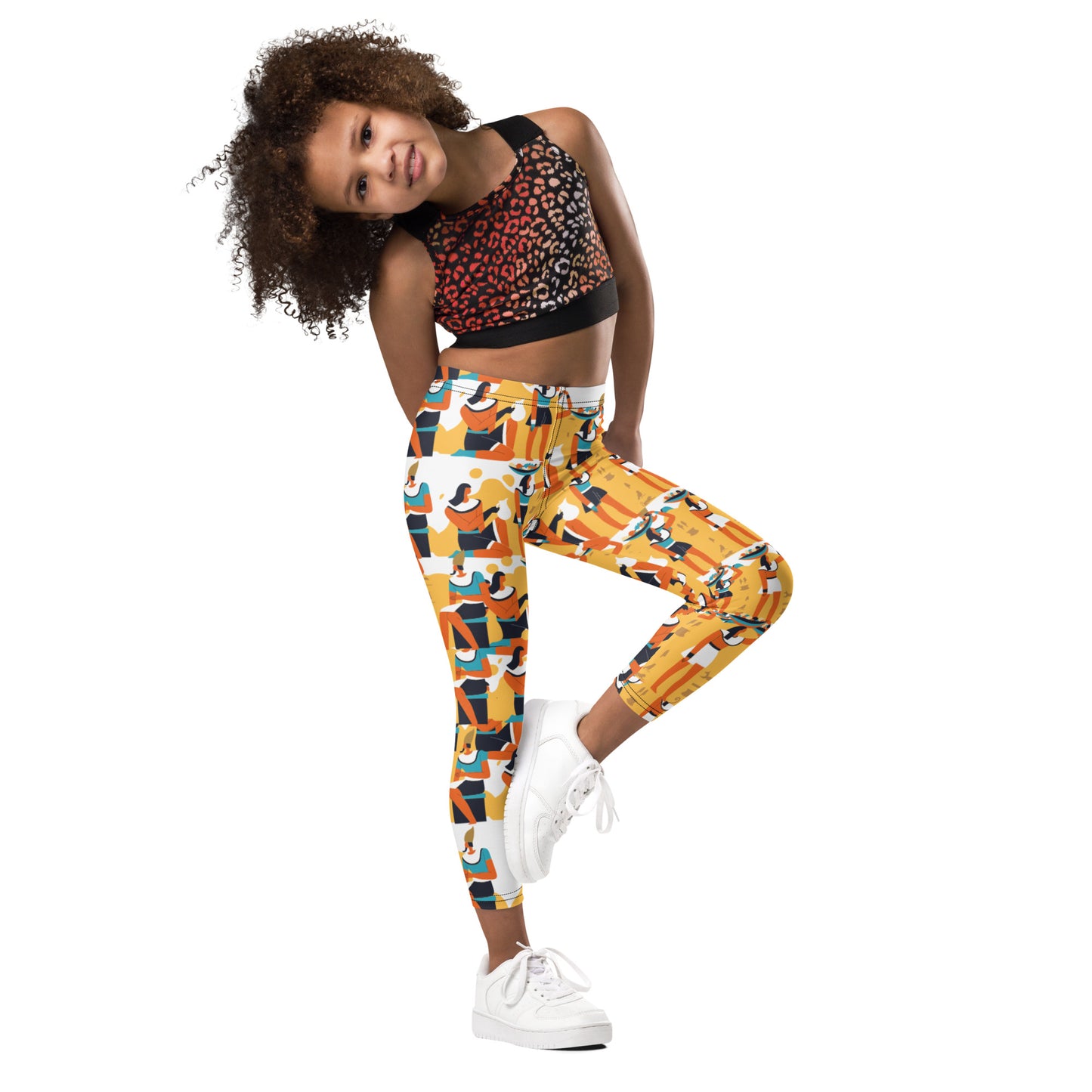 THE EGYPTIAN Kid's Leggings by SobG Designs