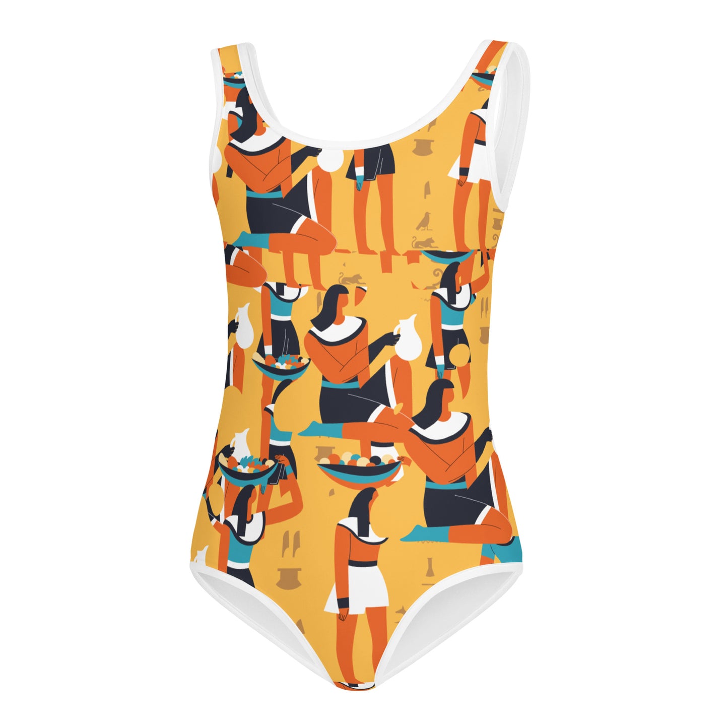 THE EGYPTIAN All-Over Print Kids Swimsuit by SobG Designs