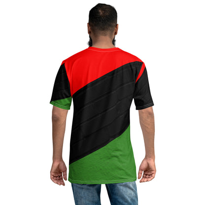 RED, BLACK, & GREEN Men's T-Shirt by SobG Designs