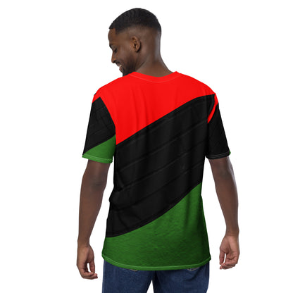 RED, BLACK, & GREEN Men's T-Shirt by SobG Designs