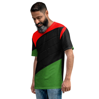 RED, BLACK, & GREEN Men's T-Shirt by SobG Designs