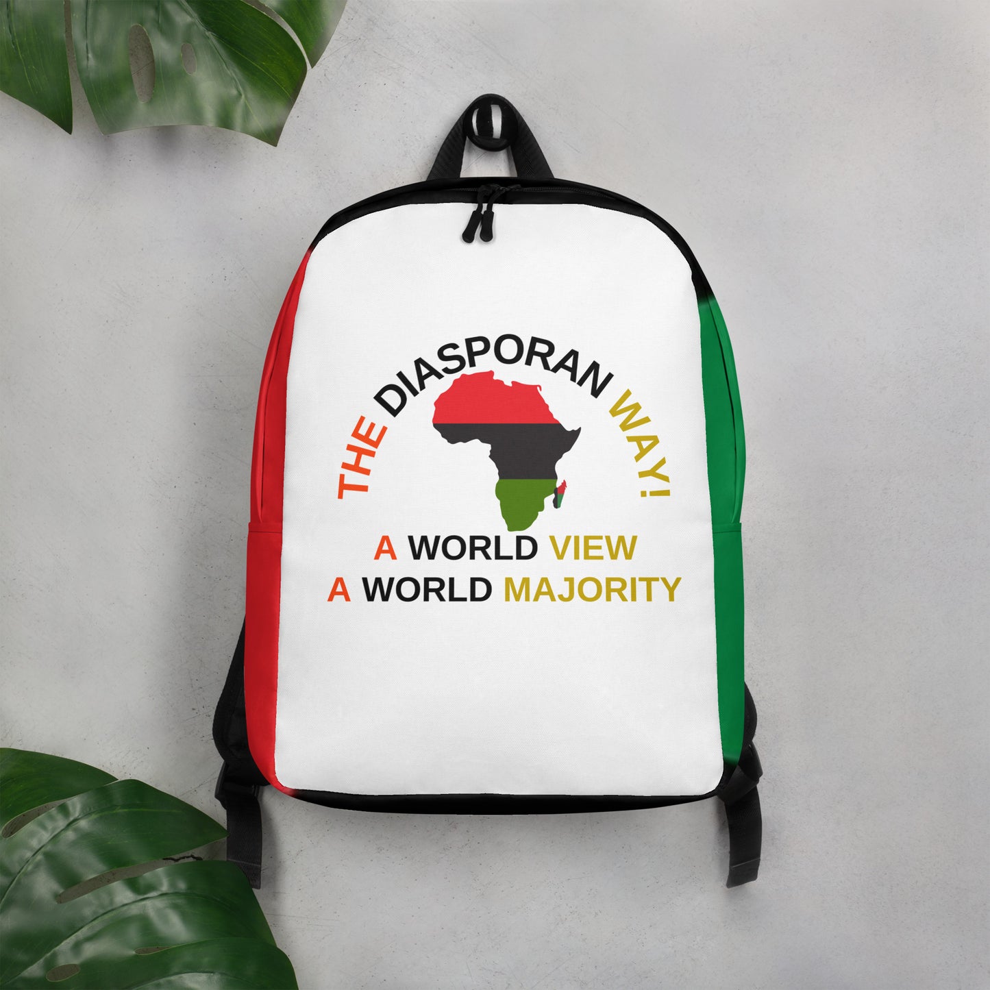 THE DIASPORAN WAY! Minimalist Backpack by SobG Designs