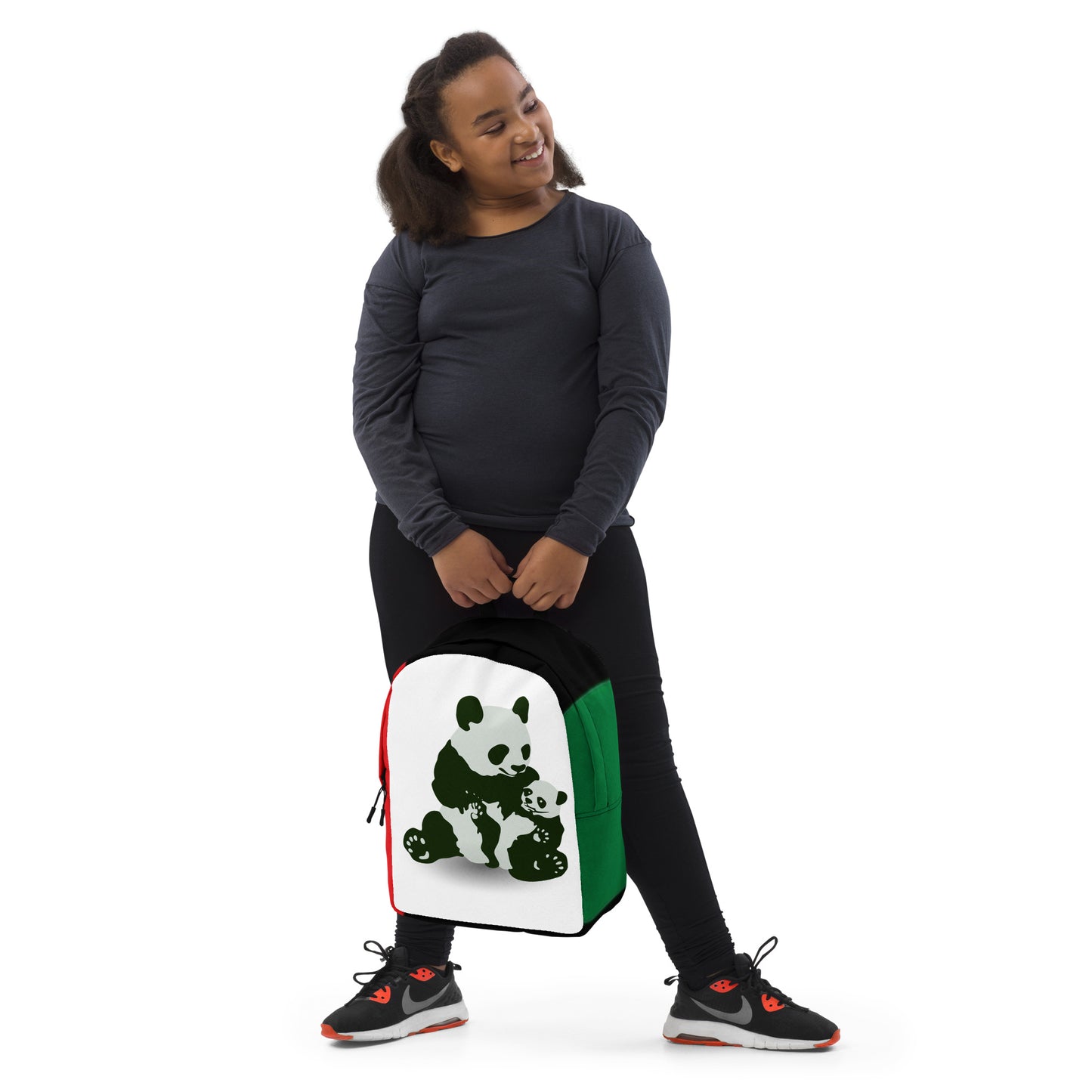 THE PANDA LOVE BACKPACK Minimalist Backpack by SobG Designs