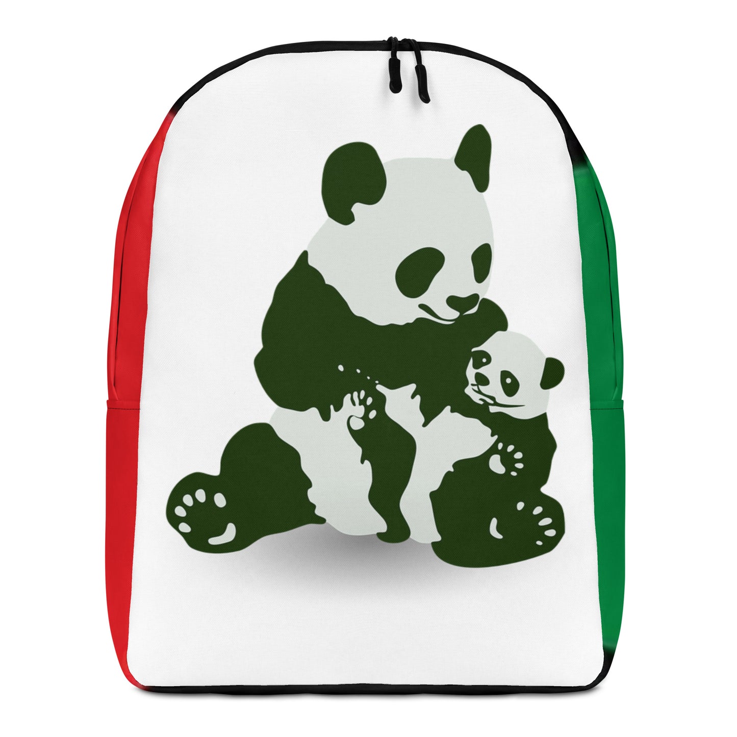 THE PANDA LOVE BACKPACK Minimalist Backpack by SobG Designs