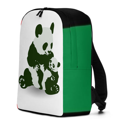 THE PANDA LOVE BACKPACK Minimalist Backpack by SobG Designs