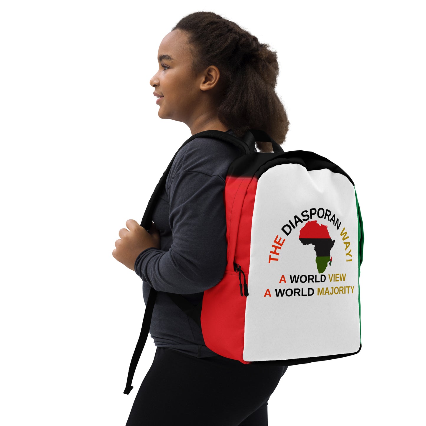 THE DIASPORAN WAY! Minimalist Backpack by SobG Designs