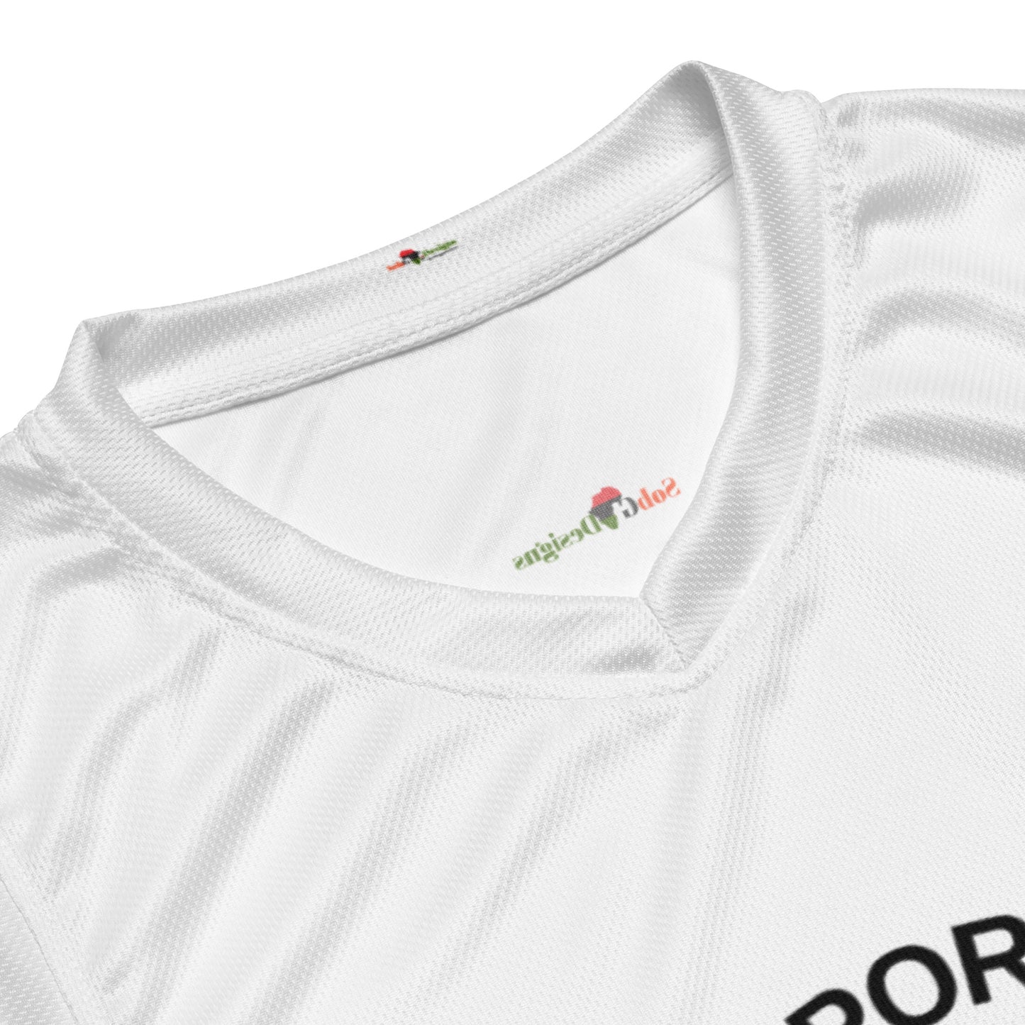 THE DIASPORAN WAY A ORLD VIEW A WORLD MAJORITY Recycled Unisex Basketball Jersey by SobG Designs