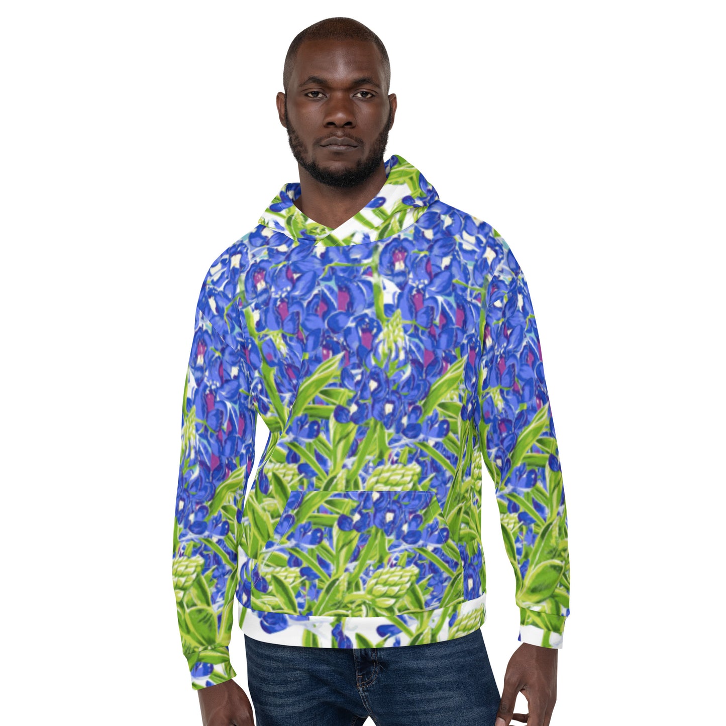 TEXAS BLUEBONNETS Unisex Hoodie by SobG Designs