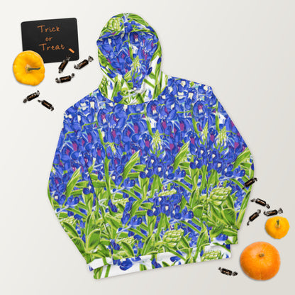 TEXAS BLUEBONNETS Unisex Hoodie by SobG Designs