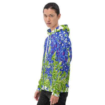 TEXAS BLUEBONNETS Unisex Hoodie by SobG Designs