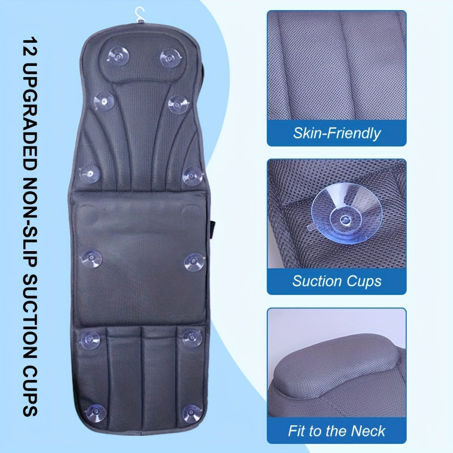 Full Body Bathtub Mat Pillow-3