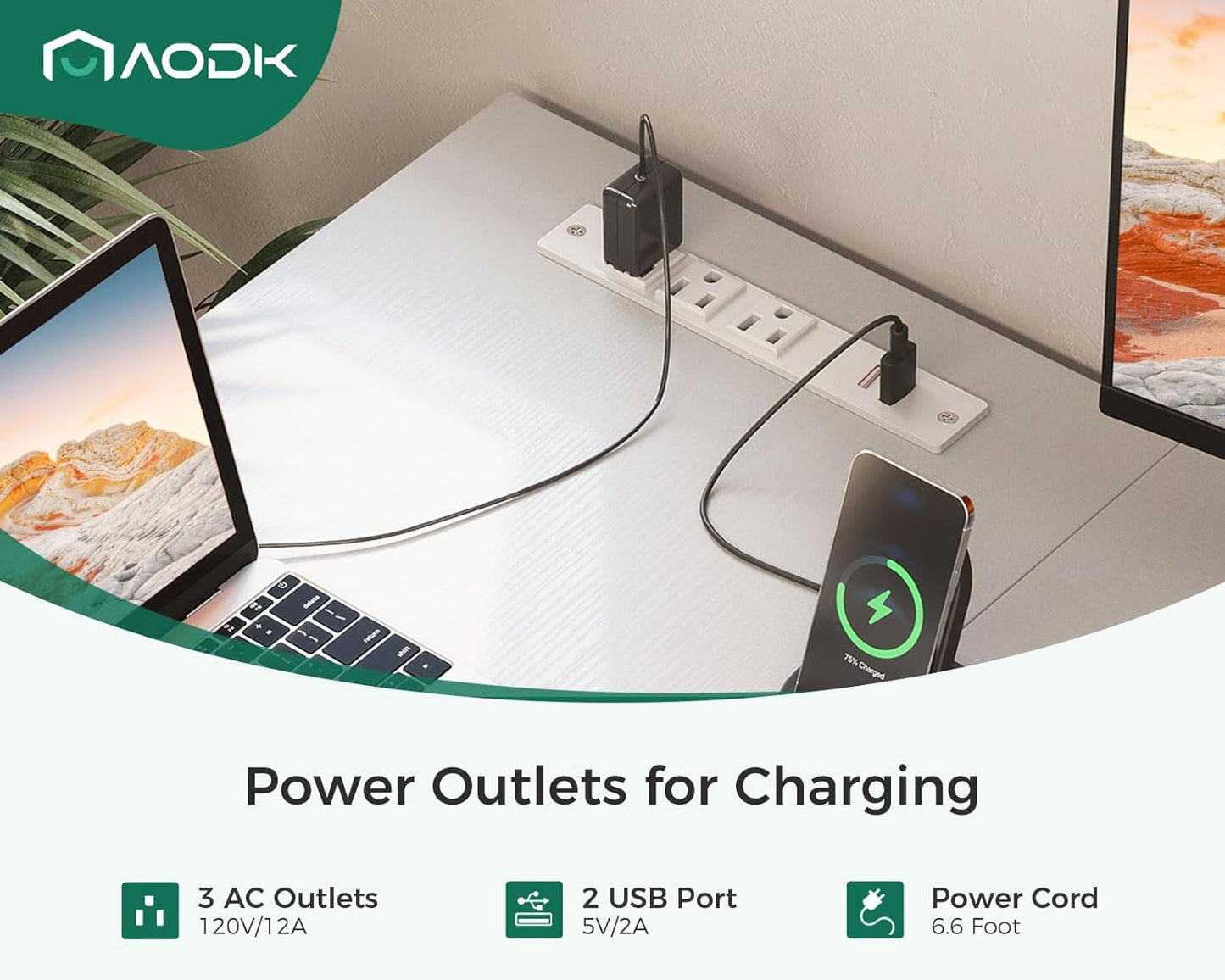 L Shaped Desk with 4 Tier Drawers, 61" Reversible Gaming Desk with Power Outlets, L Shaped Computer Desk with USB Charging Port and Host Stand, Home Office Corner Desk, Easy to Assemble, White-4