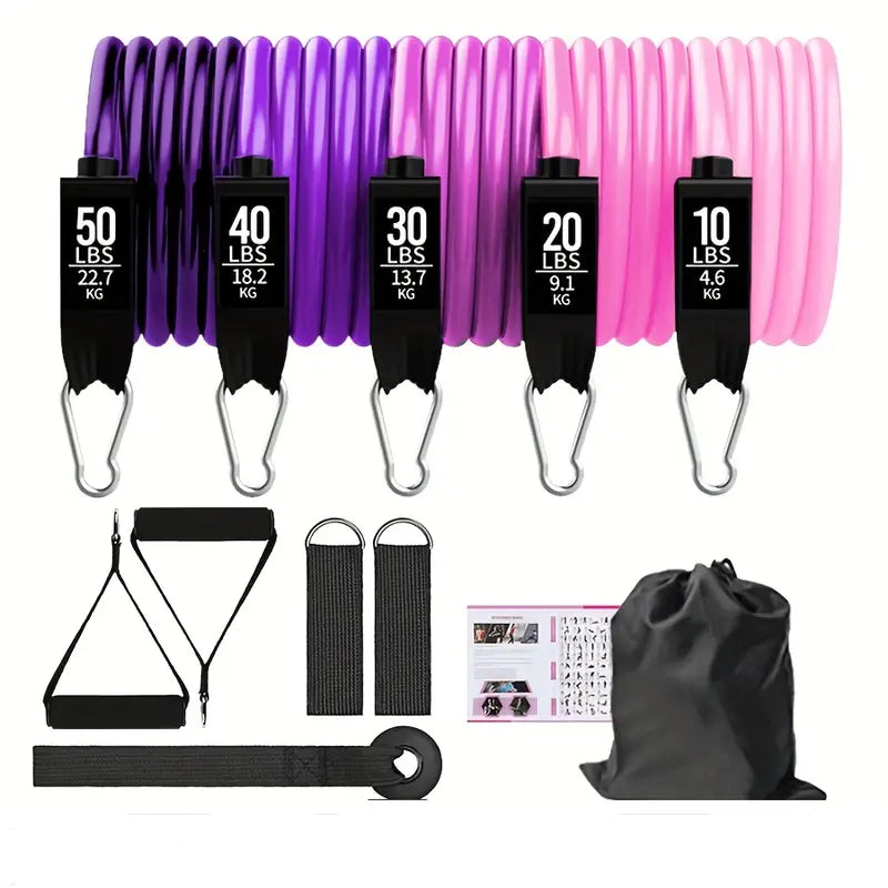 16pcs Resistance Bands Set-0