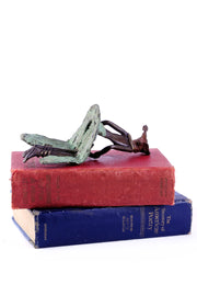 3 Beauty of Knowledge Burkina Bronze Sculpture