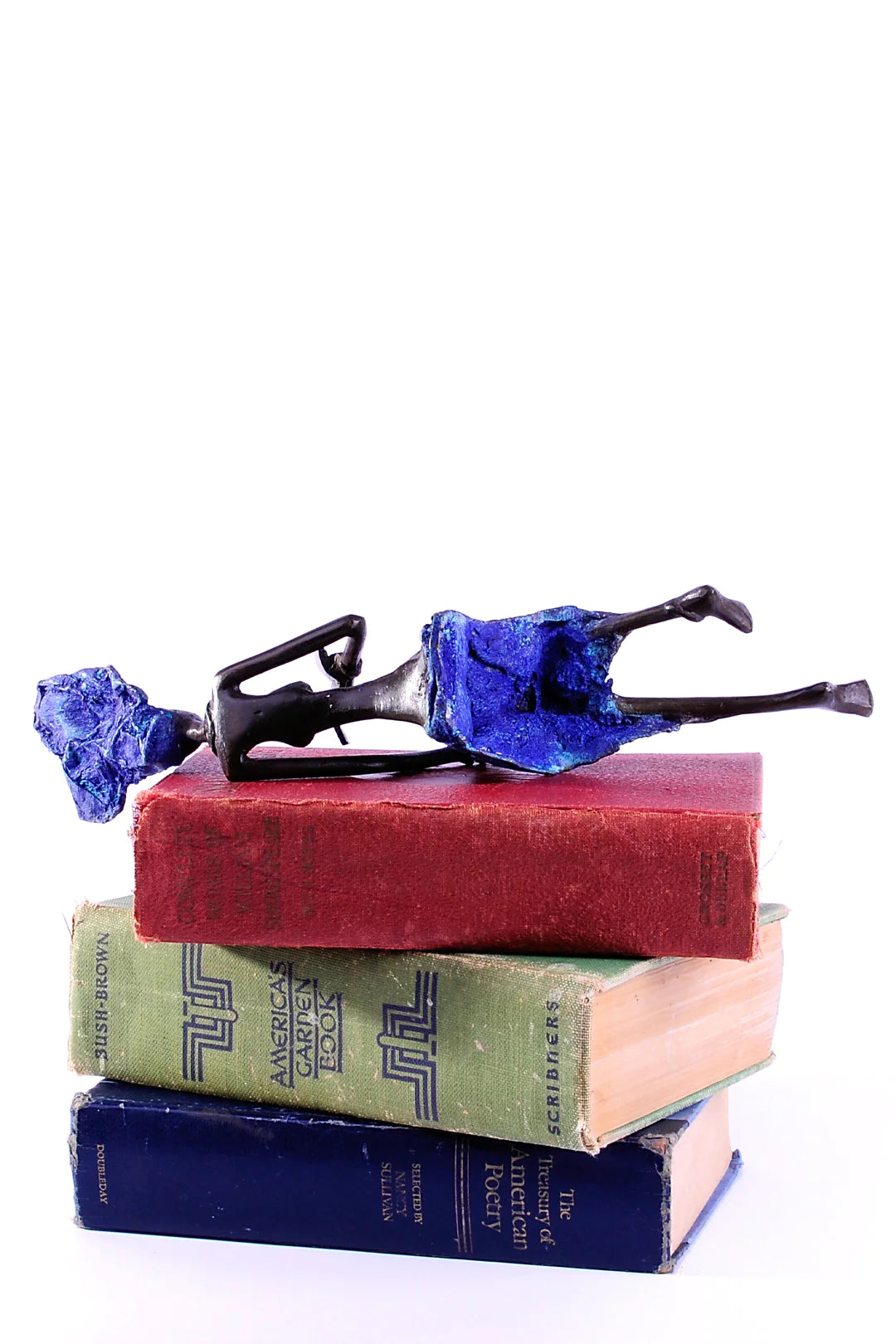 Literate Lady Burkina Bronze Sculpture