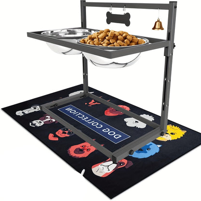 Elevated Dog Bowls for Large Dogs-0