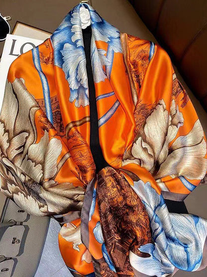 Floral Printed Shawl & Scarf