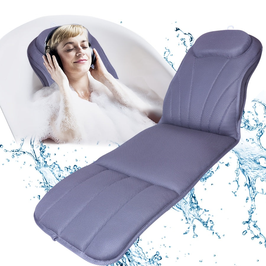 Full Body Bathtub Mat Pillow-1