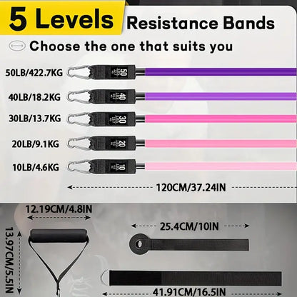 16pcs Resistance Bands Set-3