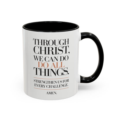 Ceramic Gift Mug Featuring Inspirational Prayer to Brighten your Day-0