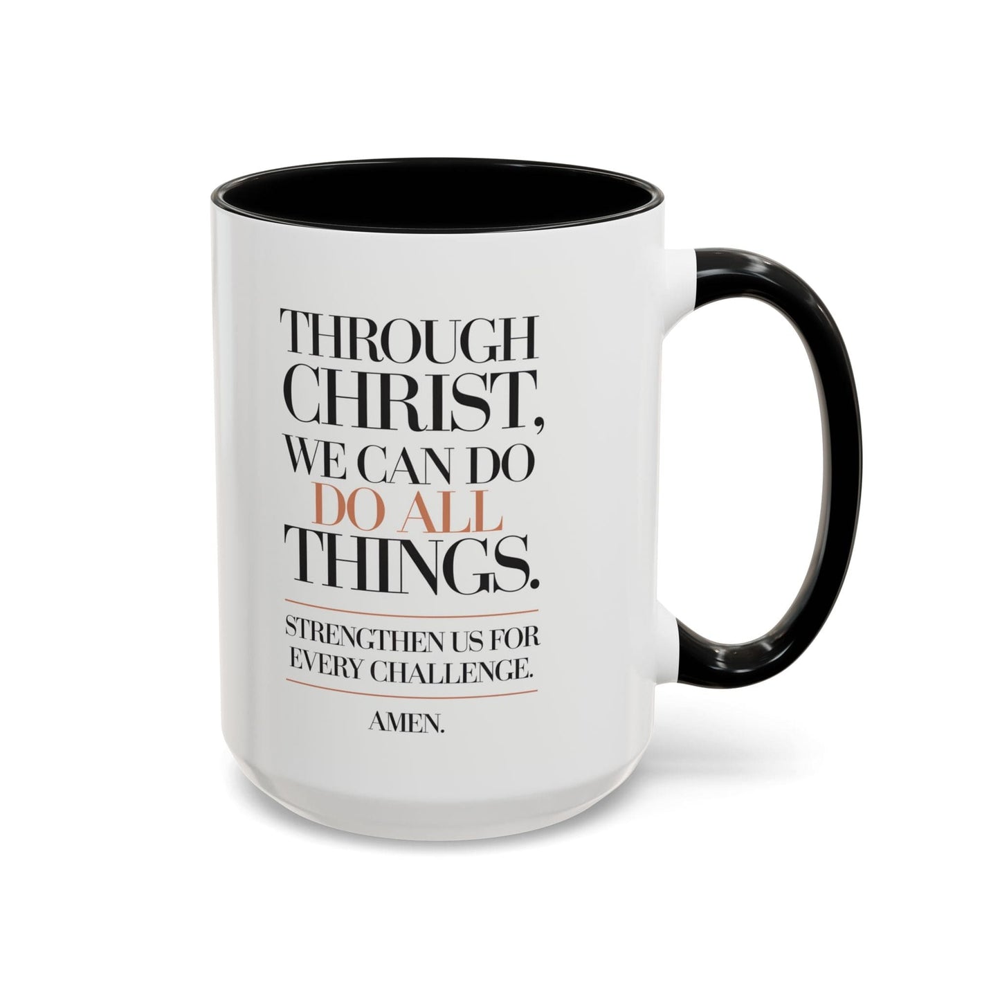 Ceramic Gift Mug Featuring Inspirational Prayer to Brighten your Day-1
