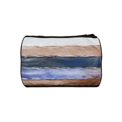 Crossbody Water-resistant Travel Bag - Rustic Hues Pattern-3