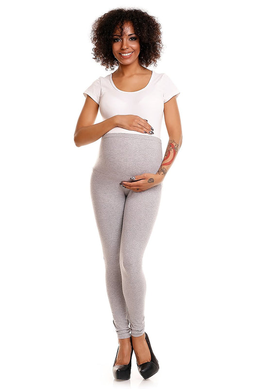 Maternity Leggings Light Grey by Peekaboo