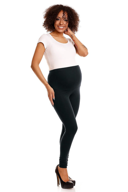 Maternity Leggings Black by Peekaboo