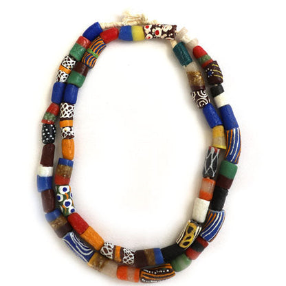 Recycled Krobo Glass Beads | Long Strand-0