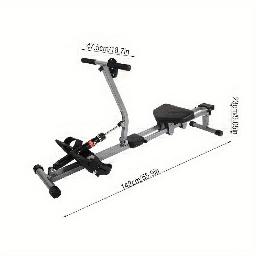 Hydraulic Rowing Machine for Home Fitness-1