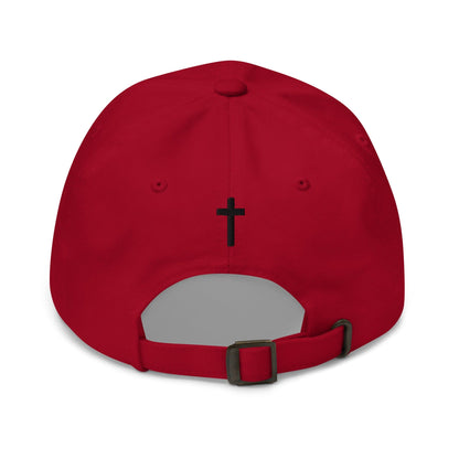 Embroidered Adjustable Baseball Cap - Grace Abounds - F/b-3