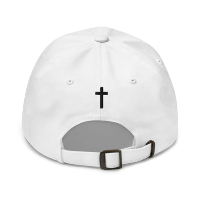 Embroidered Adjustable Baseball Cap - Grace Abounds - F/b-1