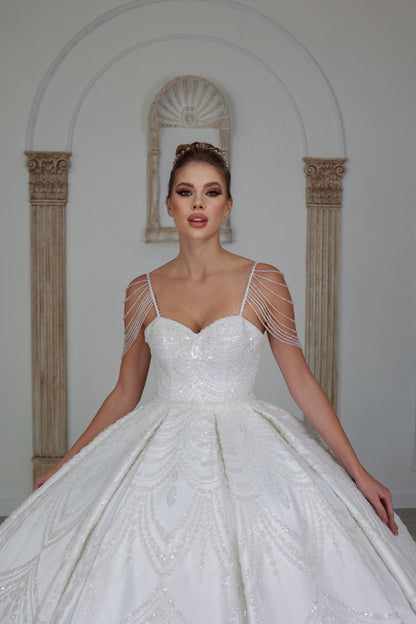 Devin ballgown wedding dress-2