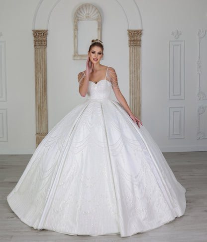 Devin ballgown wedding dress-1