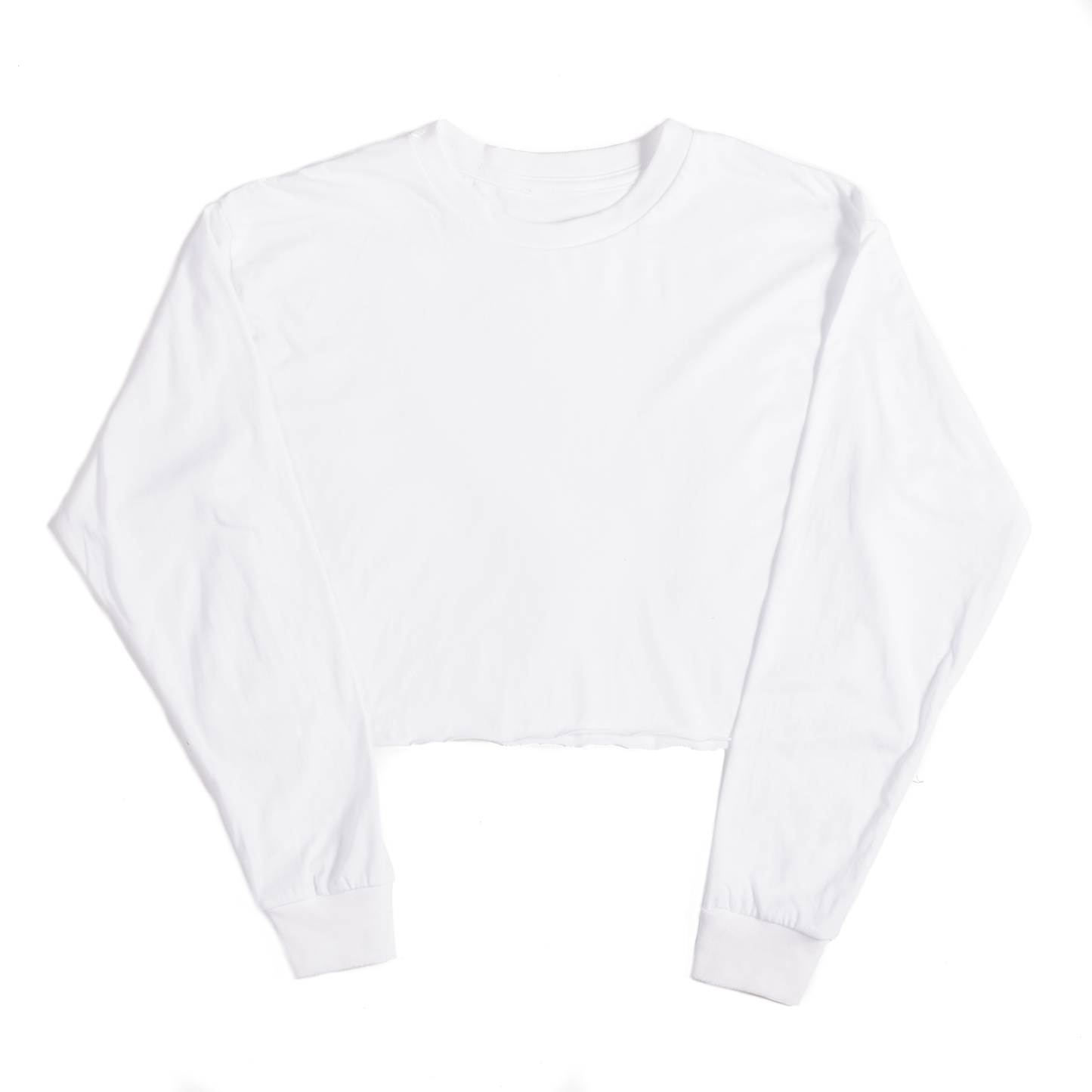6045 - Women's Cropped Long Sleeve Tee-3
