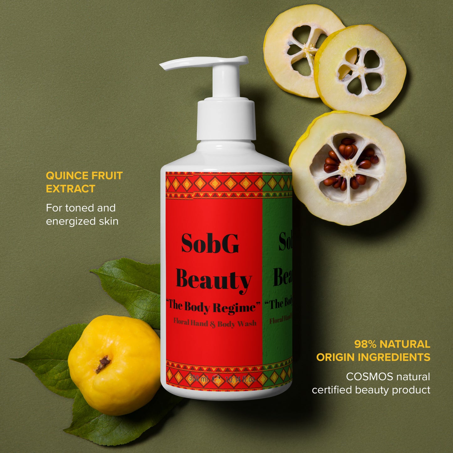 SobG Beauty: "The Body Regime" Floral Hand & Body Wash