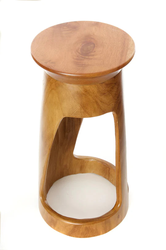 24" Tweneboa Wood Portal Table