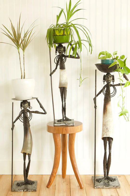 Cedrela Wood Tusk Accent Table