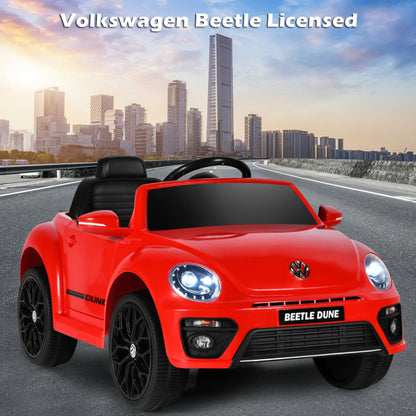 Volkswagen Beetle Kids Electric Ride On Car with Remote Control