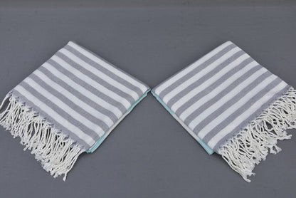 Hammam Towel | Beach Towel | Yoga Towel | 100x80cm made from 100% Turkish Cotton-2