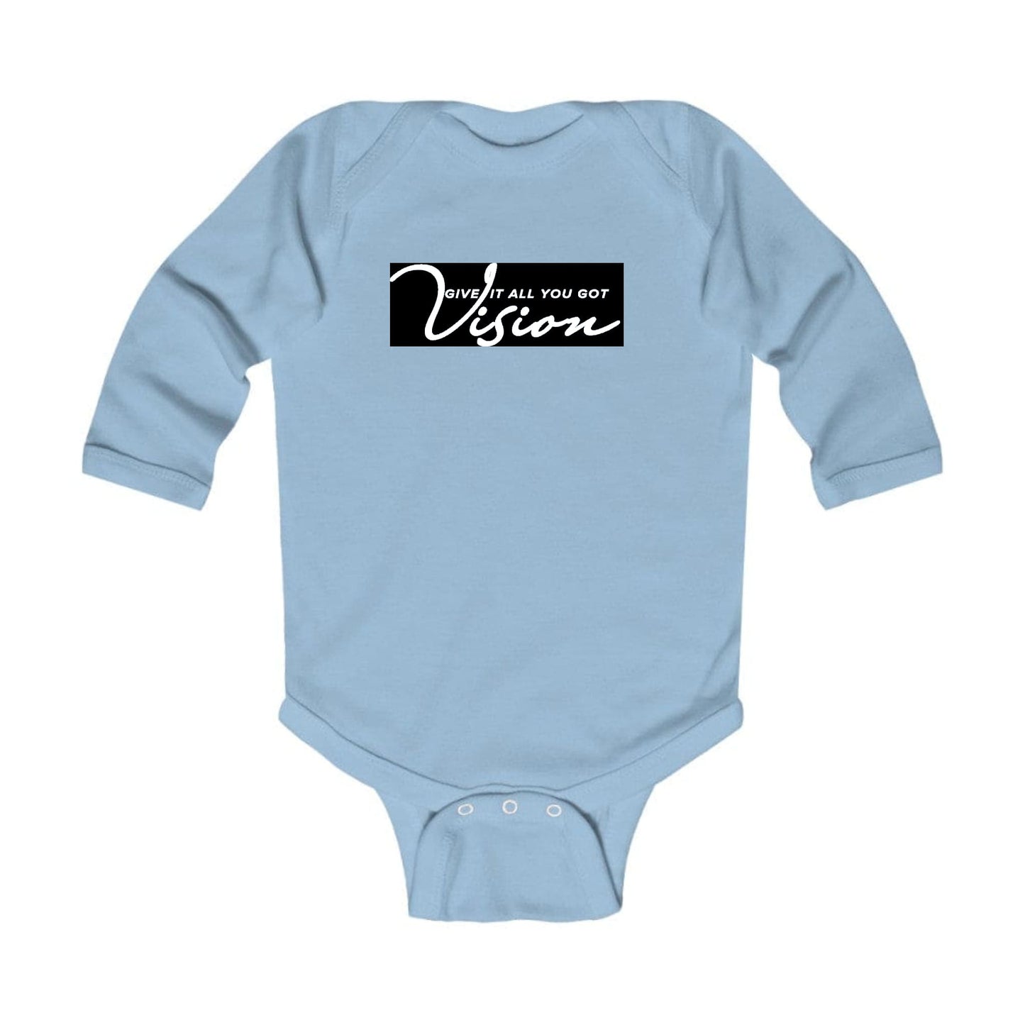 Infant Long Sleeve Graphic T-shirt - Vision - Give it All you Got-7
